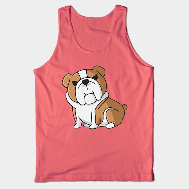 Bulldog Tank Top by Israelement